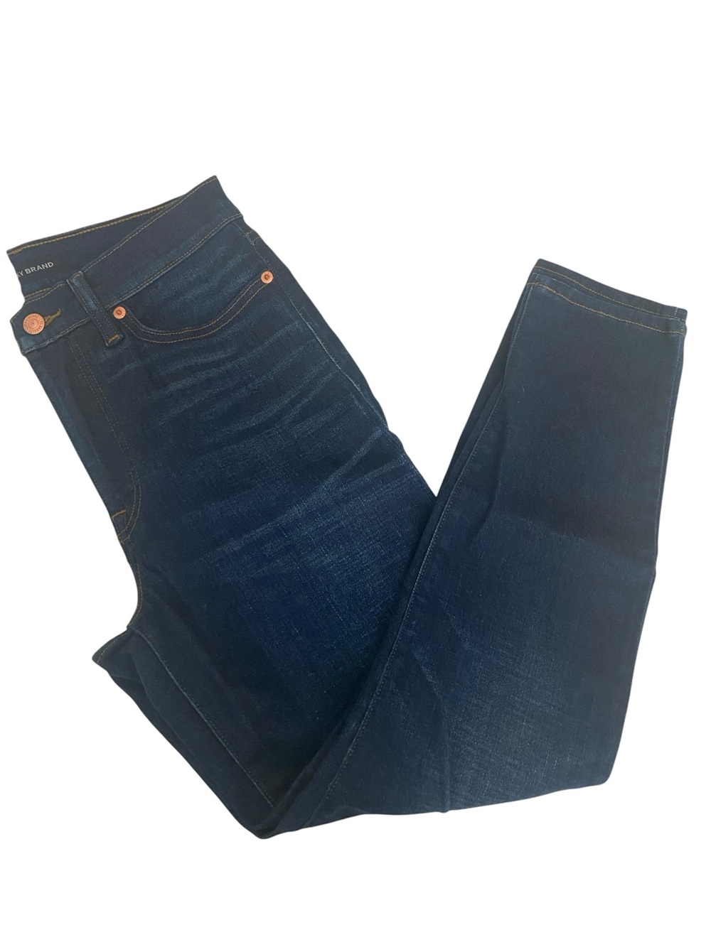 LUCKY BRAND BRIDGETTE HIGH RISE SKINNY DARK WASH JEANS SIZE 10/30